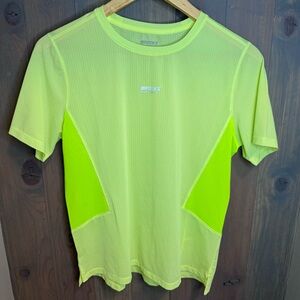 Brooks Mountain Ultra Trail Tee Neon Yellow Mens Medium